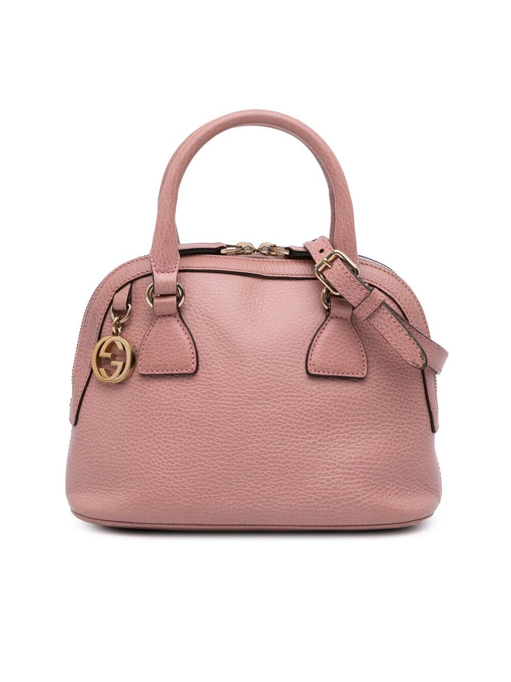Gucci Mini Calfskin Gg Charm Dome #346065G33B